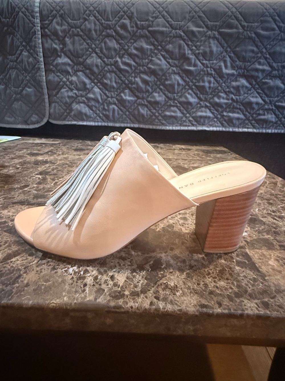Loeffler Randall. Cleo Tassel Mule. Wheat. Size 8.5. - Picture 5 of 11